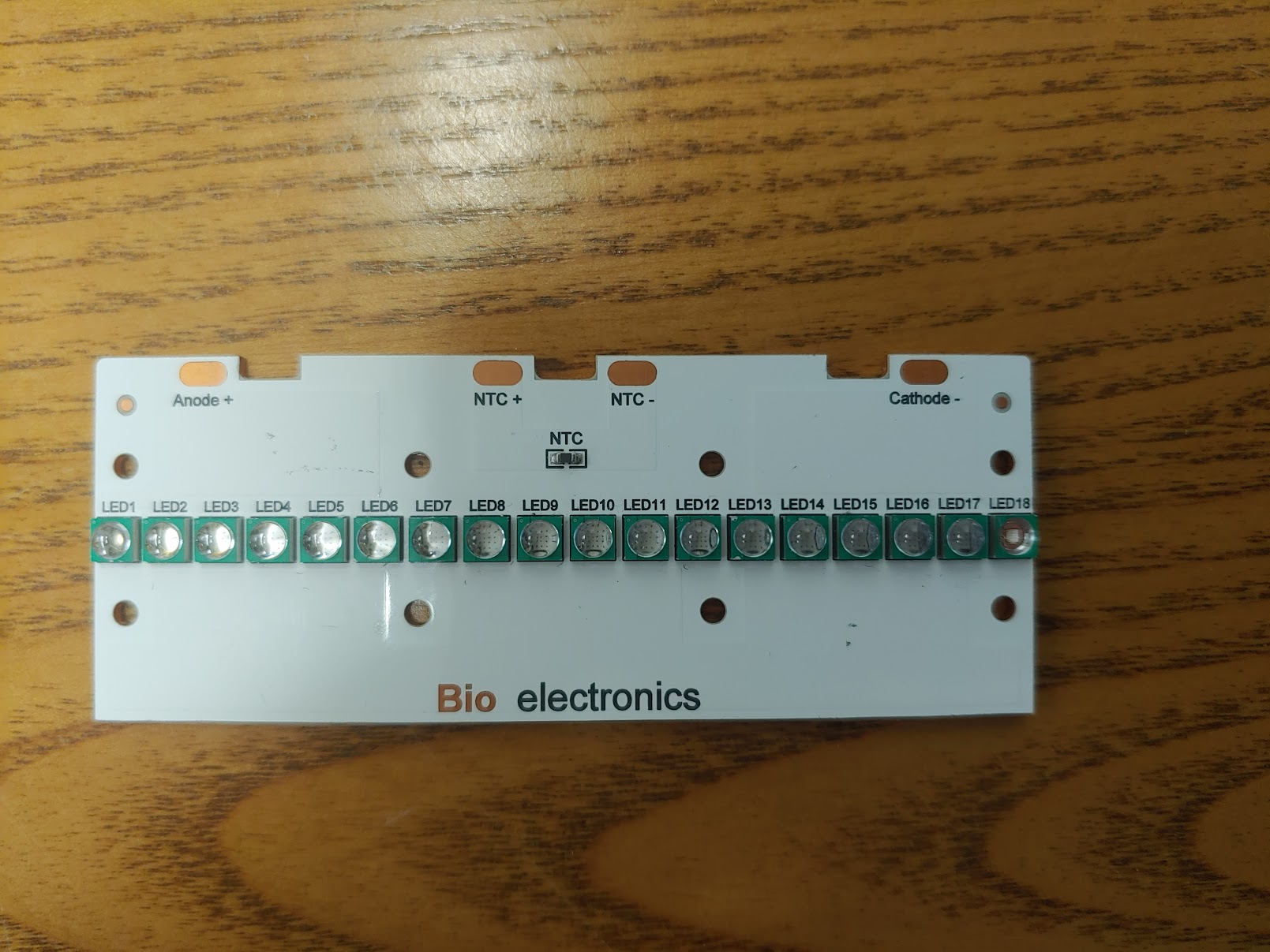 18-Channel Linear LED · NTC